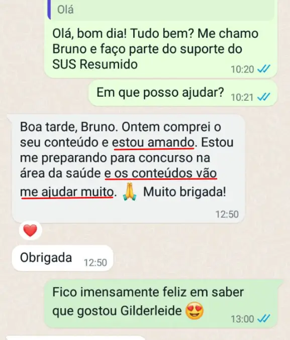 Amostra dos ebooks